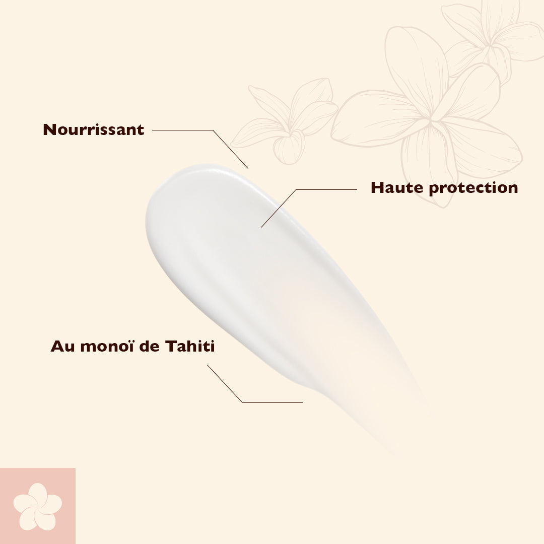 Lait solaire haute protection SPF50+