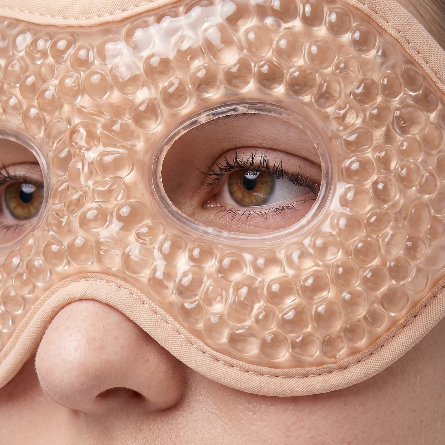 Masque yeux rafraîchissant