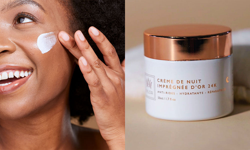 Crème De Nuit Nano Gold LR Health & Beauty - À L'Aloe Vera Et Beurre De Karité, Neuve