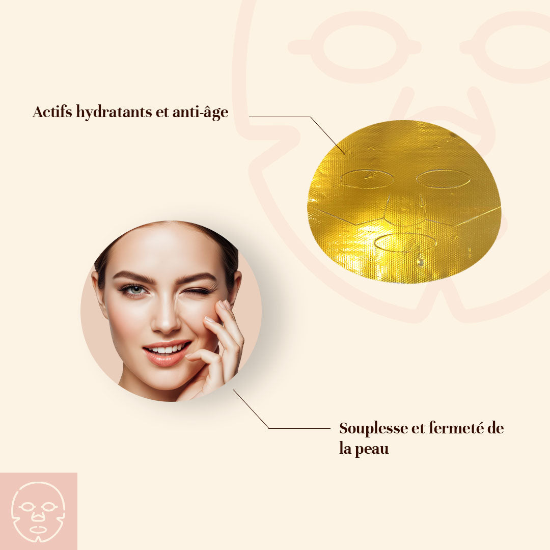 Masque visage hydrogel