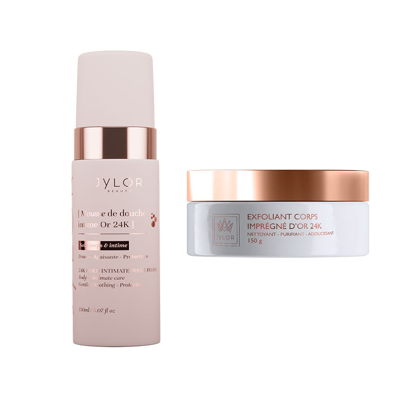 Mousse de douche intime