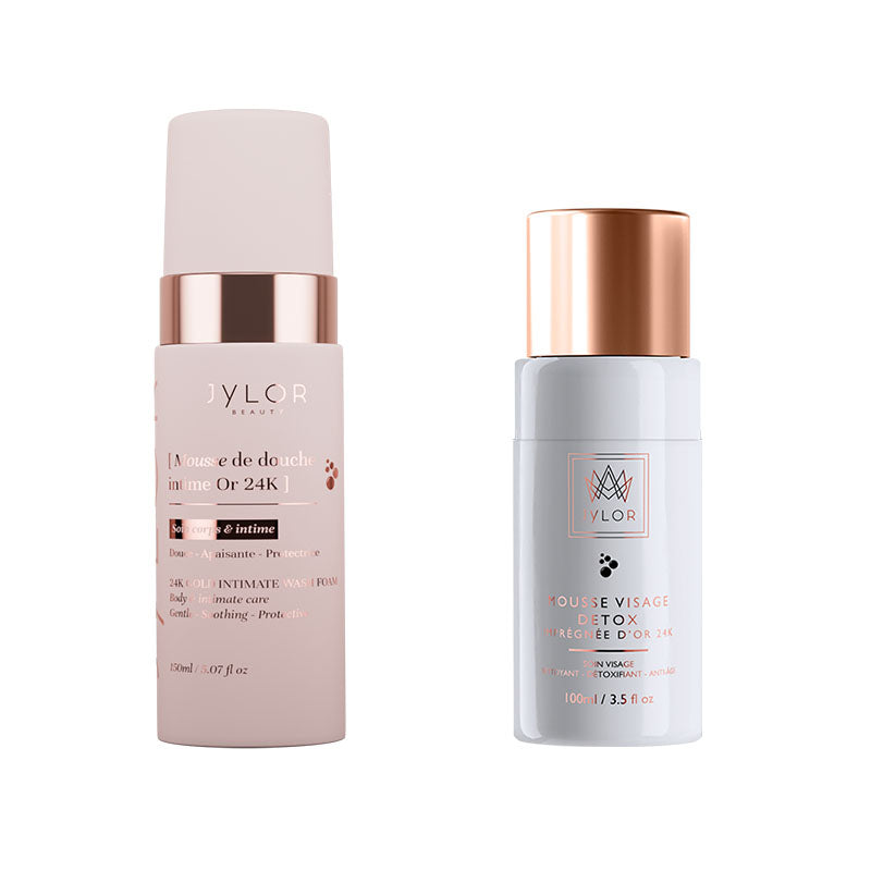 Mousse de douche intime